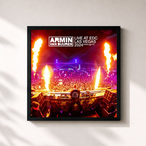 Armin van Buuren · Live at EDC Las Vegas 2024 (Highlights) — Framed art print