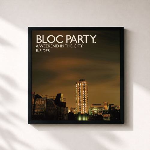 Bloc Party · A Weekend In The City B-Sides — Framed art print