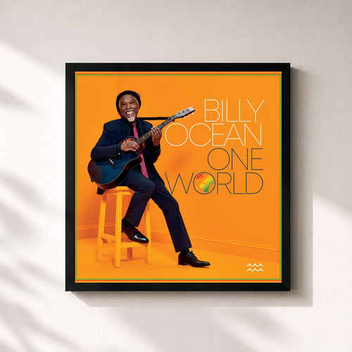 Billy Ocean · One World — Gerahmter Kunstdruck