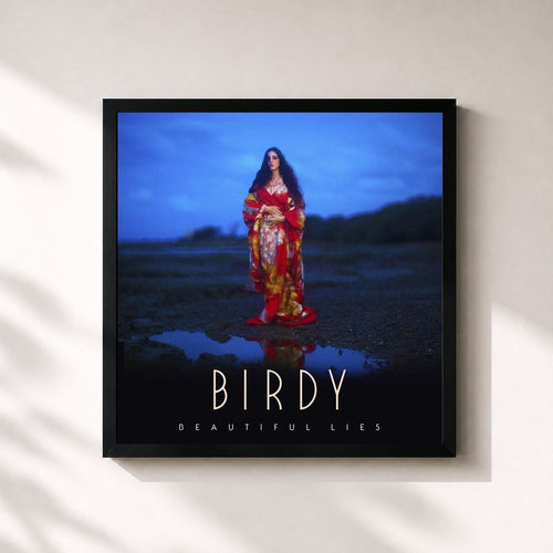 Birdy · Beautiful Lies — Gerahmter Kunstdruck