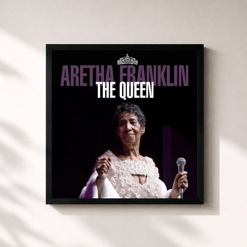 Aretha Franklin · The Queen - 34 Greatest Hits — Gerahmter Kunstdruck