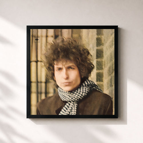 Bob Dylan · Blonde On Blonde — Gerahmter Kunstdruck