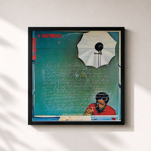 Bill Withers · 'Justments — Affiche encadrée