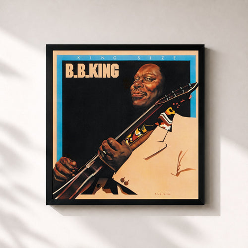 B.B. King · King Size — Stampa incorniciata