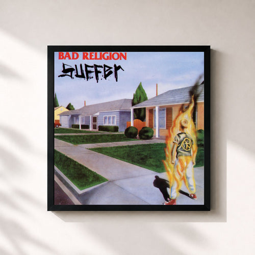 Bad Religion · Suffer — Gerahmter Kunstdruck