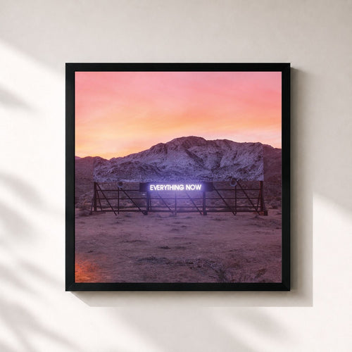 Arcade Fire · Everything Now — Framed art print