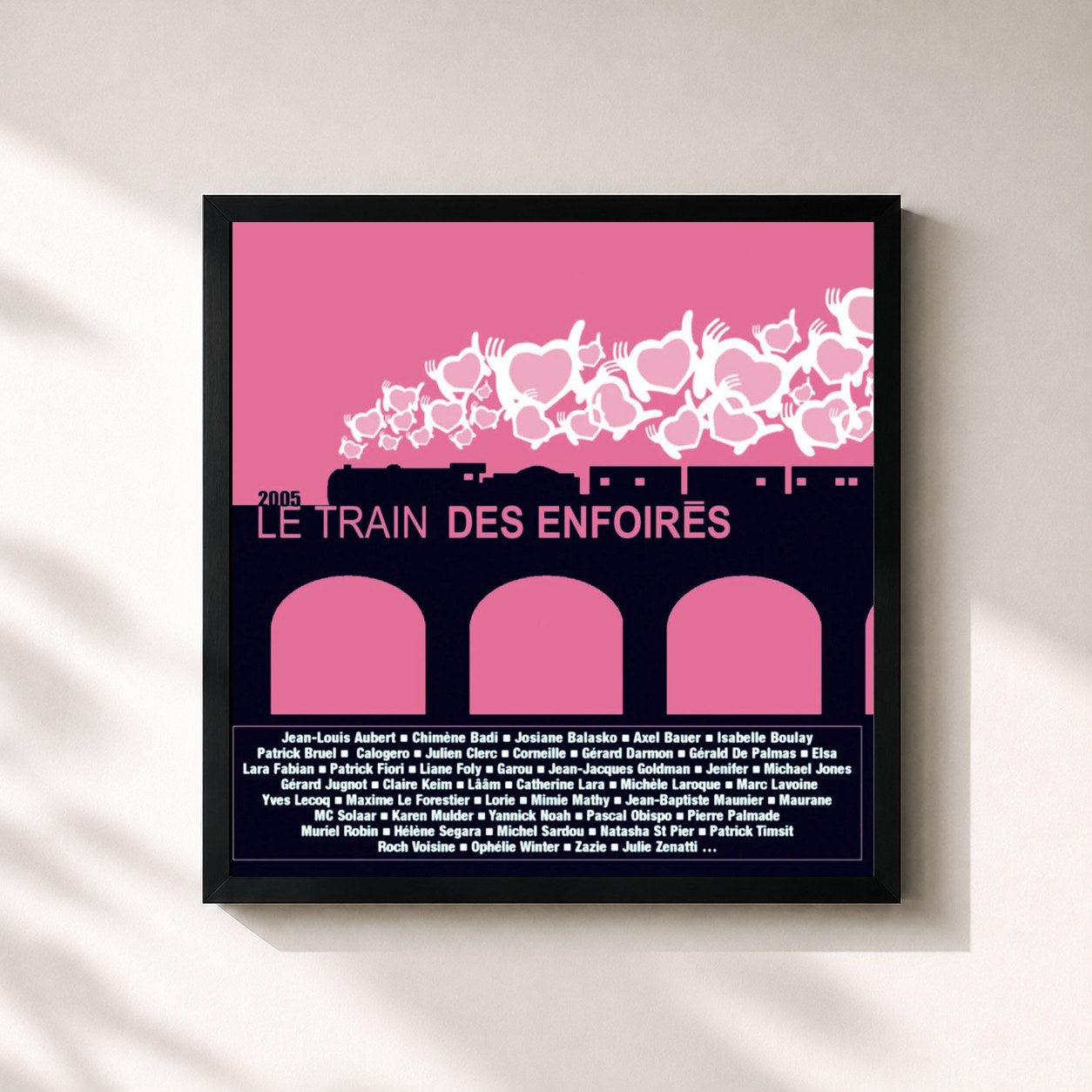 Les Enfoirés · Le train des Enfoirés (Live)