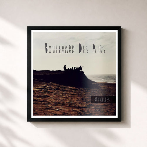 Boulevard des airs · Bruxelles — Affiche encadrée