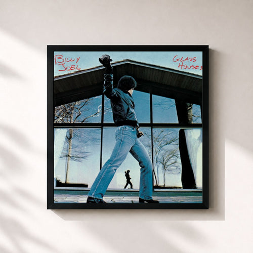 Billy Joel · Glass Houses — Gerahmter Kunstdruck