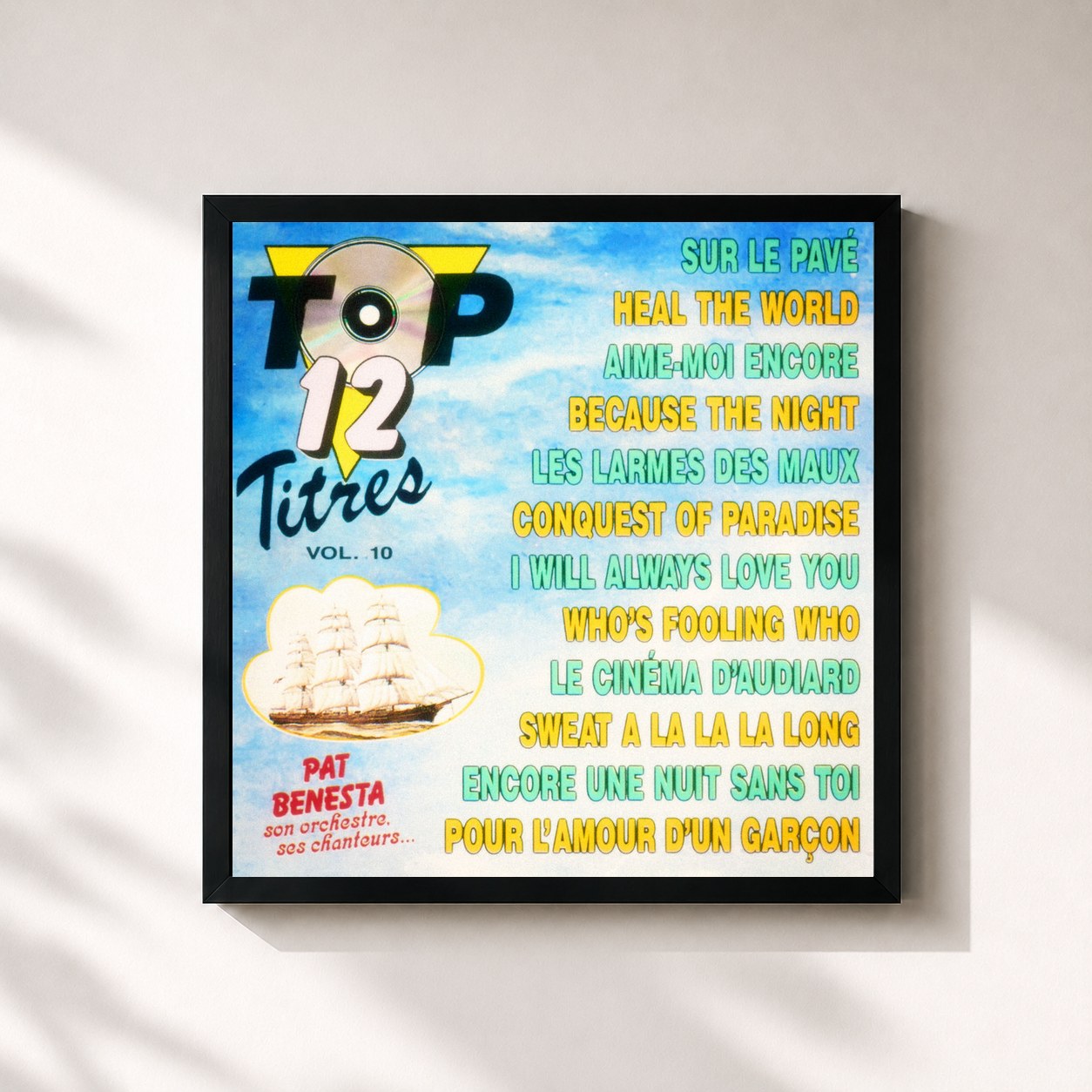 Pat Benesta · Top 12 titres, Vol. 10
