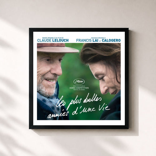 Calogero · Les plus belles années d'une vie — Affiche encadrée