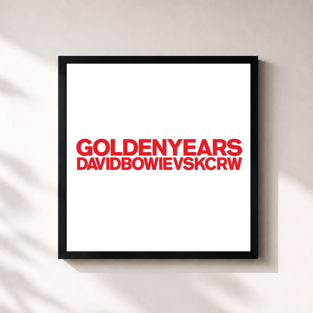 David Bowie · Golden Years (David Bowie vs. KCRW)