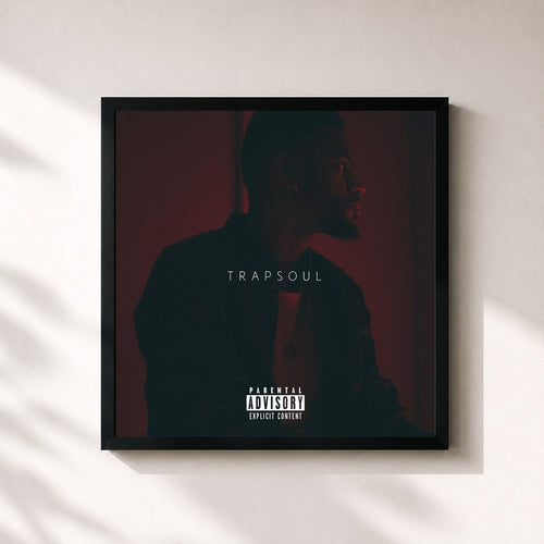 Bryson Tiller · T R A P S O U L — Affiche encadrée