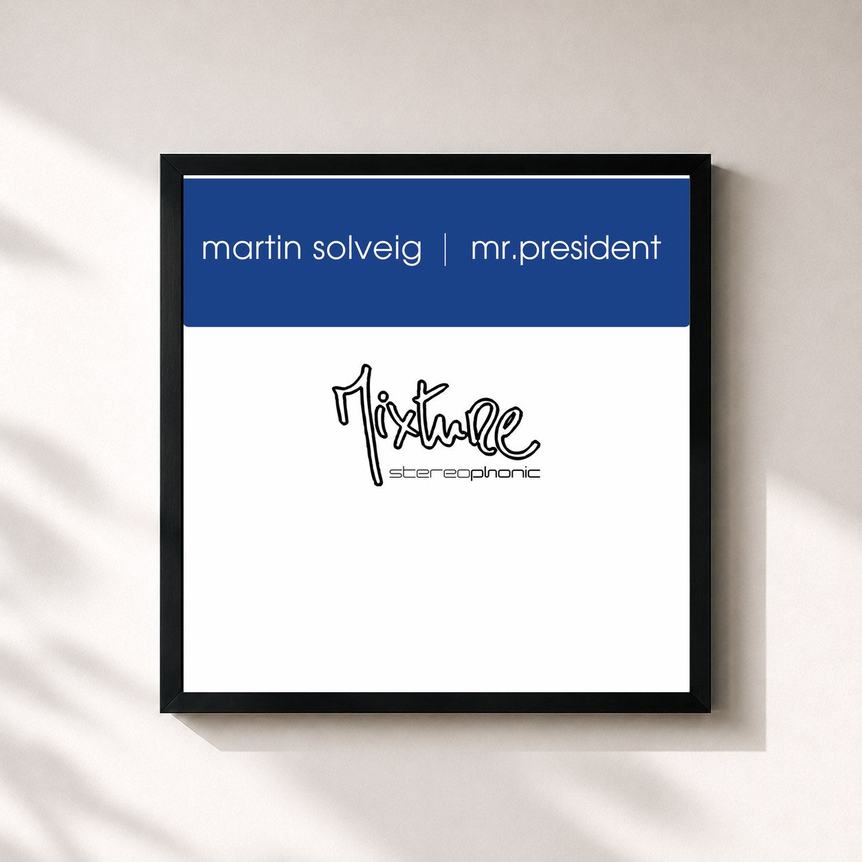 Martin Solveig · Mr President