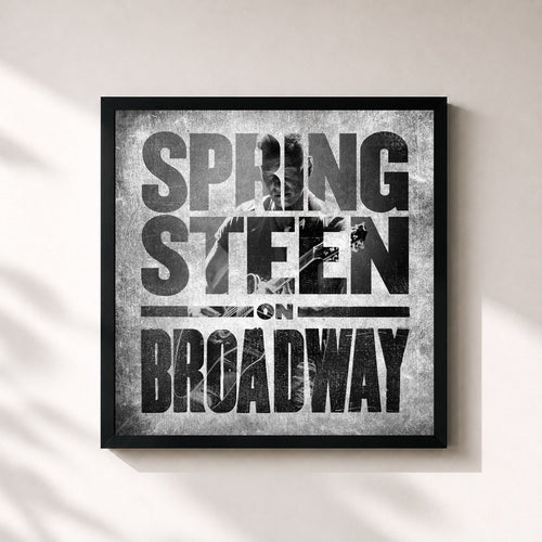 Bruce Springsteen · Springsteen on Broadway — Affiche encadrée