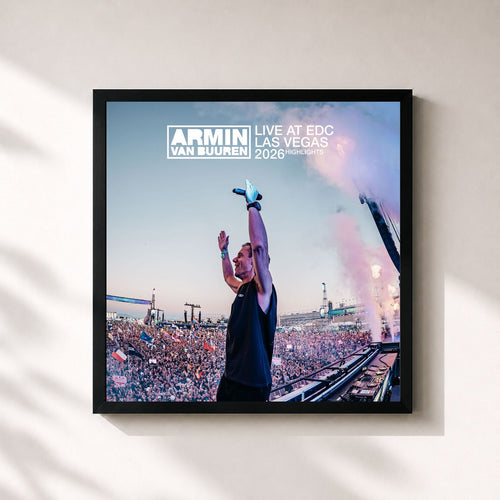 Armin van Buuren · Live at EDC Las Vegas 2026 (Highlights) — Framed art print