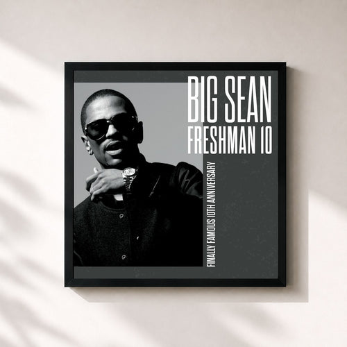 Big Sean · Freshman 10 — Gerahmter Kunstdruck