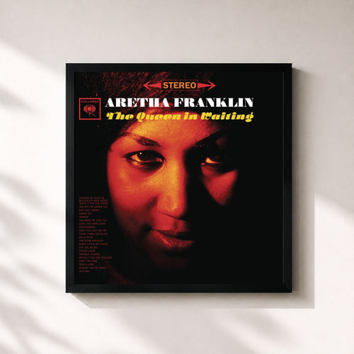 Aretha Franklin · The Queen In Waiting — Gerahmter Kunstdruck