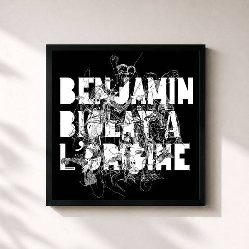 Benjamin Biolay · A L'Origine — Gerahmter Kunstdruck