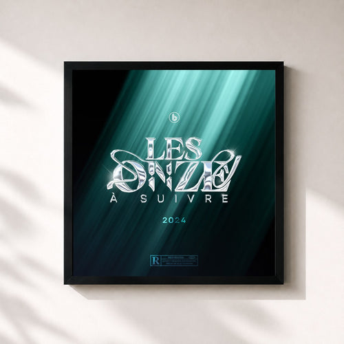 Booska-P · Les 11 A Suivre 2024 — Affiche encadrée