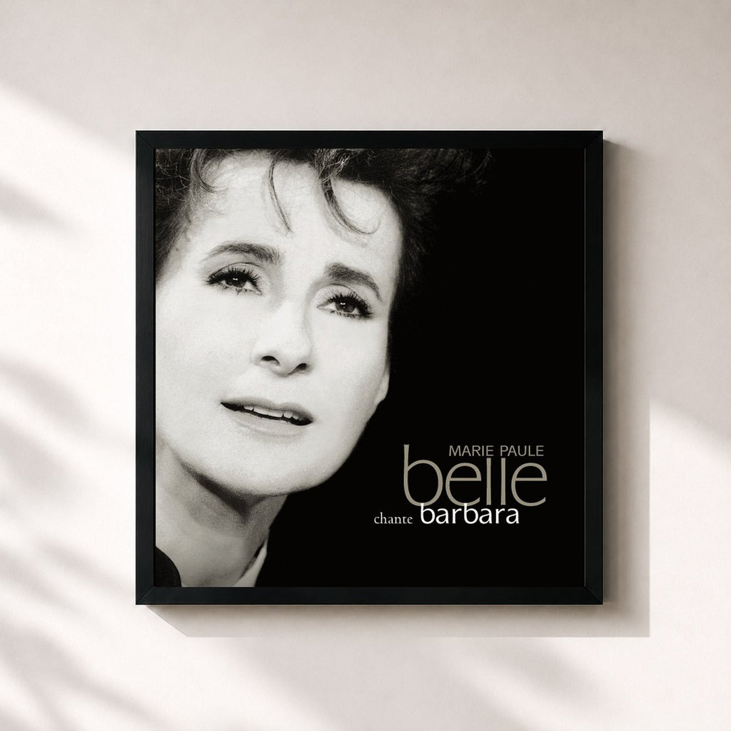 Tableau de l'album Marie-Paule Belle chante Barbara de Marie-Paule Belle, imprimé et encadré en France
