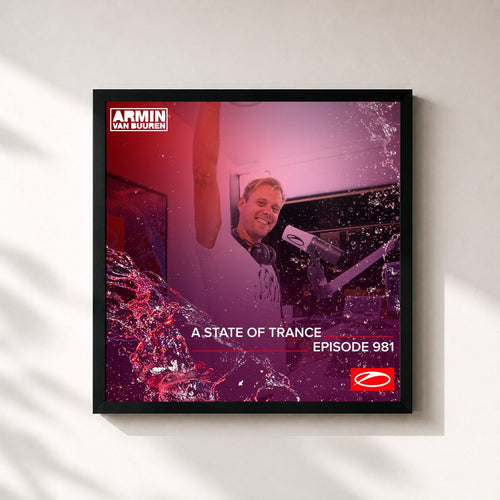 Armin van Buuren · ASOT 981 - A State Of Trance Episode 981 — Framed art print
