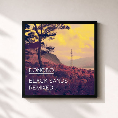 Bonobo · Black Sands Remixed — Affiche encadrée