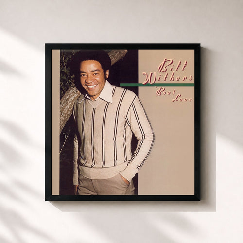 Bill Withers · 'Bout Love — Affiche encadrée