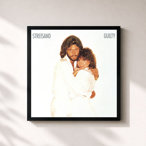 Barbra Streisand · Guilty — Stampa incorniciata