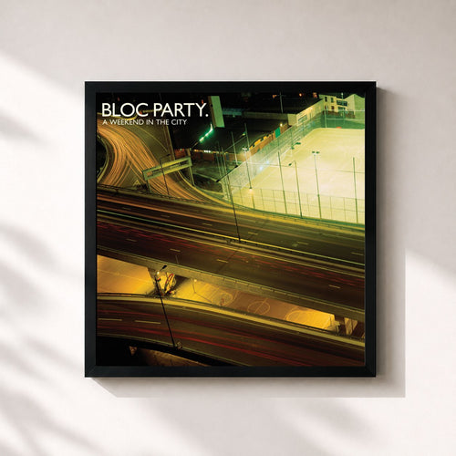 Bloc Party · A Weekend In the City — Framed art print