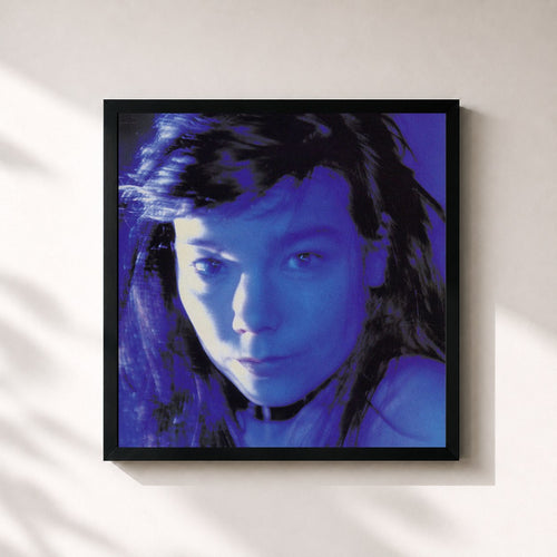 Björk · Telegram — Framed art print