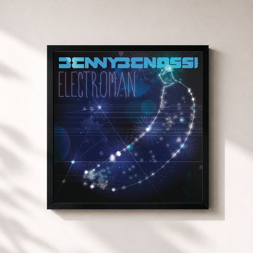 Benny Benassi · Electroman — Gerahmter Kunstdruck