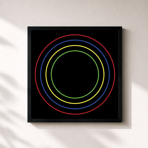 Bloc Party · Four — Gerahmter Kunstdruck