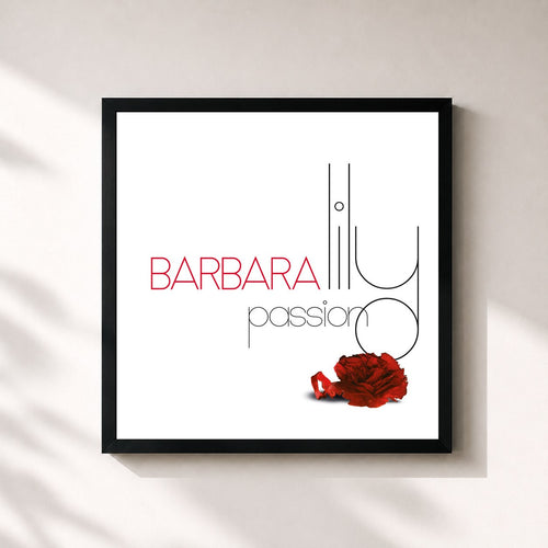 Barbara · Lily passion — Stampa incorniciata
