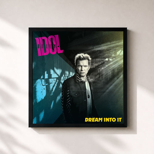 Billy Idol · Dream Into It — Gerahmter Kunstdruck