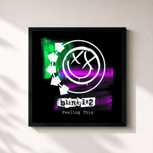 blink-182 · Feeling This — Gerahmter Kunstdruck