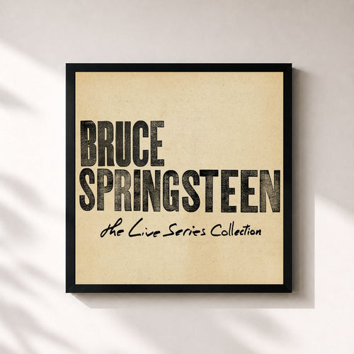Bruce Springsteen · The Live Series Collection — Gerahmter Kunstdruck