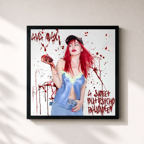 Ava Max · A Sweet but Psycho Halloween — Framed art print