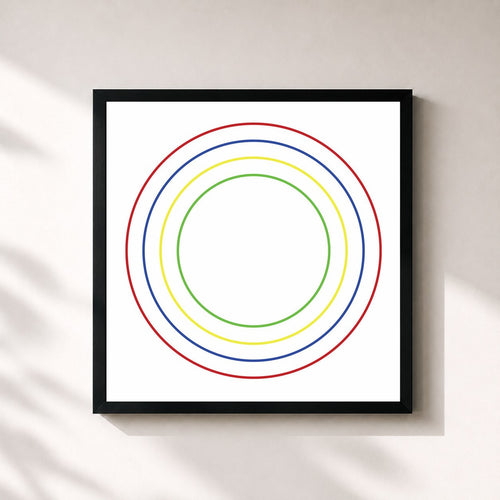 Bloc Party · FOUR (Deluxe Version) — Gerahmter Kunstdruck