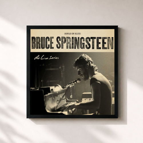 Bruce Springsteen · The Live Series: Songs on Keys — Affiche encadrée