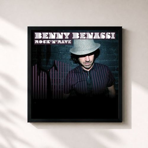 Benny Benassi · Rock 'N' Rave — Gerahmter Kunstdruck