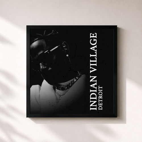 Big Sean · Indian Village — Gerahmter Kunstdruck