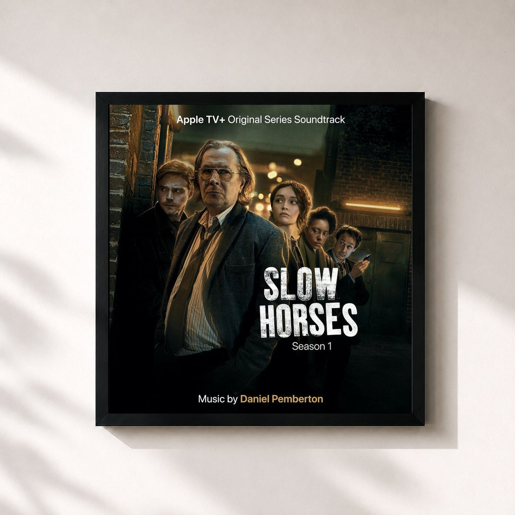 Tableau de l'album Slow Horses: Season 1 (ATV+ Original Series Soundtrack) de Daniel Pemberton, imprimé et encadré en France