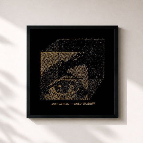 Asaf Avidan · Gold Shadow — Stampa incorniciata