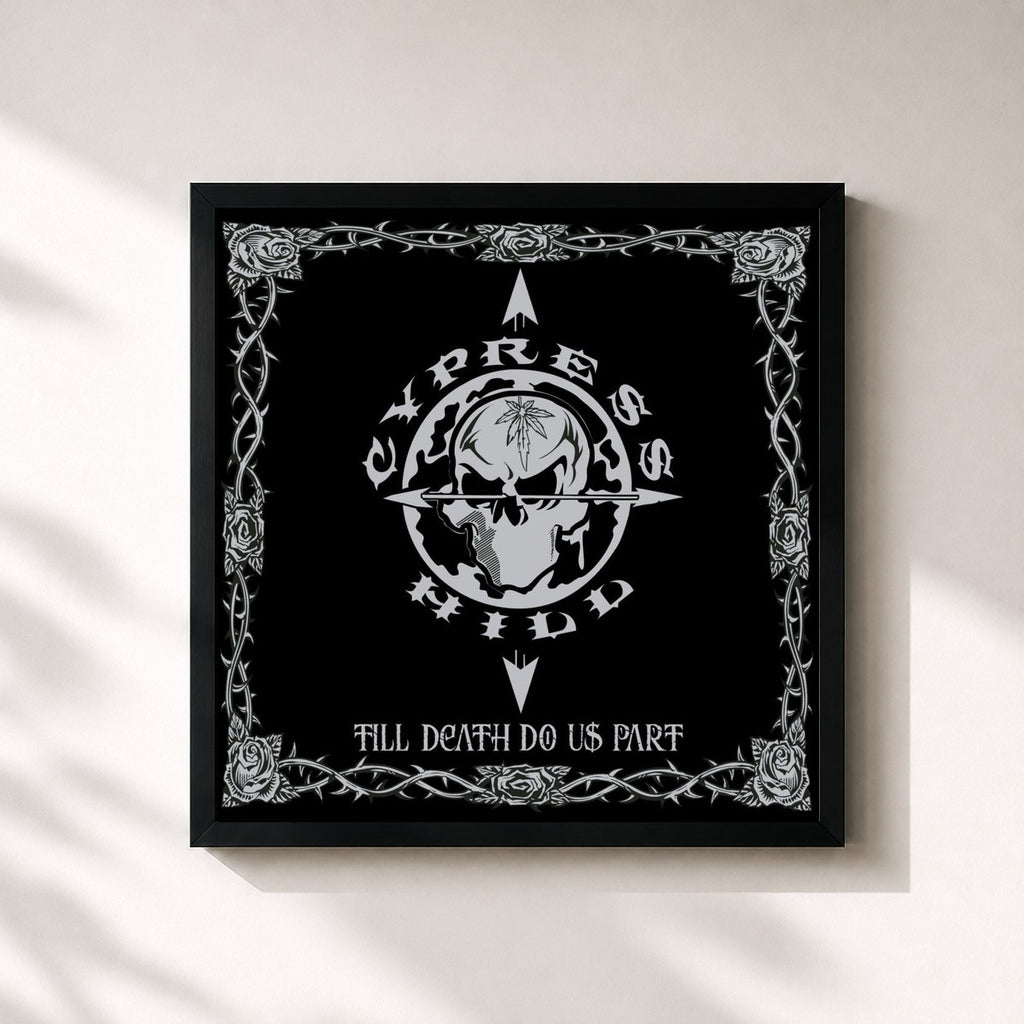 Tableau de l'album Till Death Do Us Part de Cypress Hill, imprimé et encadré en France