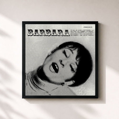 Barbara · Barbara - N°2 — Gerahmter Kunstdruck