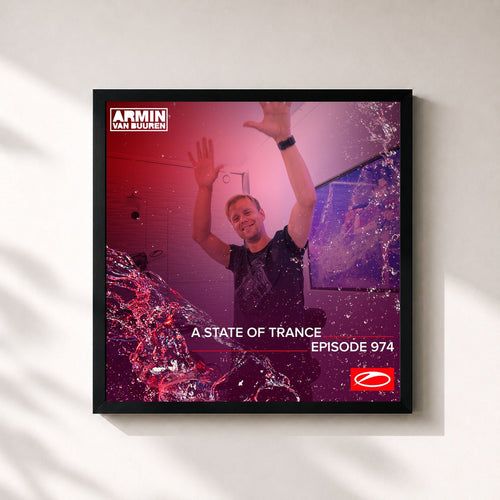 Armin van Buuren · ASOT 974 - A State Of Trance Episode 974 — Framed art print
