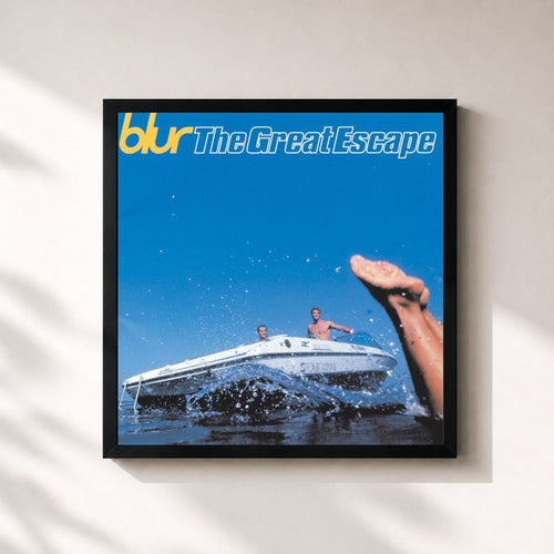 Blur · The Great Escape — Gerahmter Kunstdruck