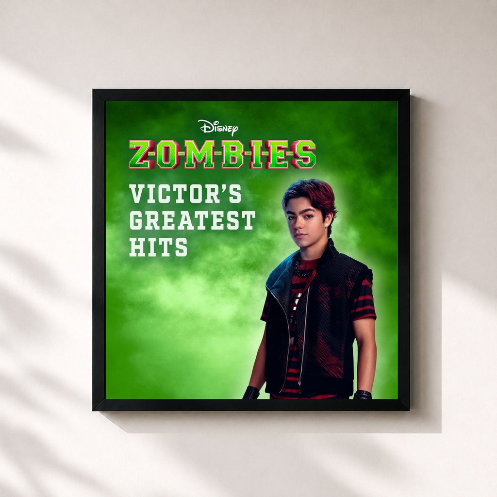 Tableau de l'album Zombies: Victor's Greatest Hits de ZOMBIES – Cast, imprimé et encadré en France