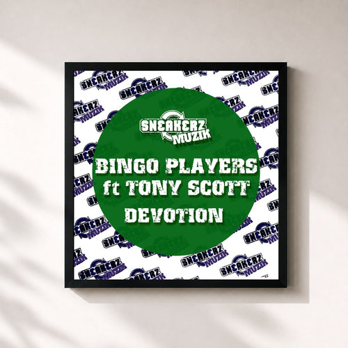 Bingo Players · Devotion (feat. Tony Scott) — Gerahmter Kunstdruck